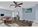 Bonus room with a view of the home's hallway at 413 Country Cottage Ln, Winter Garden, FL 34787