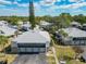 Aerial view of townhouses and surrounding landscape at 4409 Prairie Ct # A, Orlando, FL 32808