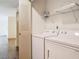 Laundry closet with washer and dryer at 4409 Prairie Ct # A, Orlando, FL 32808