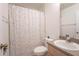 Clean bathroom with shower and tub at 4712 Hemingway House St, Kissimmee, FL 34746