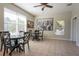 Community dining area with table and chairs at 4712 Hemingway House St, Kissimmee, FL 34746