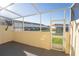 Screened patio overlooking a pond at 4712 Hemingway House St, Kissimmee, FL 34746