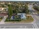 Aerial view of a house with a pool, located on a corner lot at 922 Fort Smith Blvd, Deltona, FL 32738