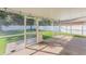 Spacious screened patio with backyard access at 131 Bristol Forest Trl, Sanford, FL 32771