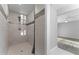 Large walk-in shower with tile surround at 1818 Foxboro Dr, Orlando, FL 32812