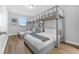 Bright bedroom with a built-in bunk bed at 206 Aberdeen Street St, Davenport, FL 33896