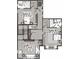 Second floor plan showing the layout of the home at 402 N Pollard St, Oakland, FL 34787