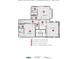 Second floor layout highlighting bedrooms, a Gathering loft, and bathrooms at 402 N Pollard St, Oakland, FL 34787