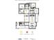 First floor lighting plan, showing various fixtures in each room at 402 N Pollard St, Oakland, FL 34787