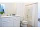 Clean bathroom with a white vanity and bathtub at 6152 High Seas Dr, Orlando, FL 32821