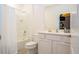 Clean bathroom with a bathtub, toilet and vanity at 6152 High Seas Dr, Orlando, FL 32821