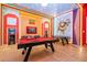 Toy Story themed game room with pool table and air hockey at 6152 High Seas Dr, Orlando, FL 32821