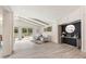 Living room with gray sectional sofa and modern decor at 6514 Quarter Horse Ln, Orlando, FL 32818