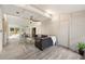 Living room with gray sectional sofa and modern decor at 6514 Quarter Horse Ln, Orlando, FL 32818