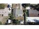 Aerial view showing the house and surrounding neighborhood at 660 Encino Way, Altamonte Springs, FL 32714