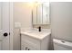 Modern bathroom with quartz countertop and new vanity at 660 Encino Way, Altamonte Springs, FL 32714