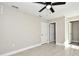 Bright bedroom with ceiling fan and tile flooring at 660 Encino Way, Altamonte Springs, FL 32714