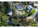 Aerial view showcasing home's location in neighborhood at 748 N Gretna Ct, Winter Springs, FL 32708