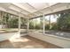 Spacious screened porch with backyard view at 748 N Gretna Ct, Winter Springs, FL 32708