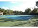 Two well-maintained tennis courts with green and blue surfaces at 748 N Gretna Ct, Winter Springs, FL 32708