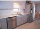 Kitchen with stainless steel appliances and quartz countertops at 1401 W Highway 50 # 138, Clermont, FL 34711