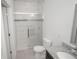 Bathroom with walk in shower, toilet and vanity at 15322 Sw 50Th Court Rd, Ocala, FL 34473