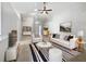 Bright living room featuring a comfy sofa and stylish rug at 161 Pinefield Dr, Sanford, FL 32771