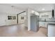 Updated kitchen with stainless steel appliances and ample cabinet space at 2913 W Amelia St, Orlando, FL 32805