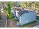 Rear view of condo, showing building and fence at 421 Sheoah Blvd # 5, Winter Springs, FL 32708