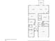 One story floor plan with 3 bedrooms and 2 bathrooms at 4617 Harvest Row Ln, St Cloud, FL 34772