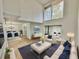 Open living room with high ceilings and modern furniture at 473 Oak Haven Dr # 473, Altamonte Springs, FL 32701