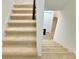 Carpeted staircase leading to the lower level at 473 Oak Haven Dr # 473, Altamonte Springs, FL 32701