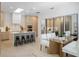Open concept dining area featuring contemporary design and natural light at 9697 Bryanston Dr, Orlando, FL 32827