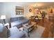 Open concept living and dining area with modern furnishings at 5356 Diplomat Ct # 107, Kissimmee, FL 34746