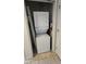 Stackable washer and dryer in a dedicated closet at 1013 Park Ridge Cir, Kissimmee, FL 34746