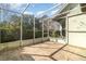 Spacious screened patio perfect for relaxing and enjoying the Florida sunshine at 1501 Edgewater Dr, Mount Dora, FL 32757