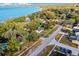 Aerial view of a house near the lake at 208 S Main Ave, Minneola, FL 34715