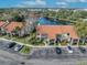 Aerial view of condo community and surrounding landscape at 2419 Gallery View Dr # 10, Winter Park, FL 32792