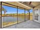 Screened balcony with lake views at 2419 Gallery View Dr # 10, Winter Park, FL 32792