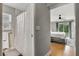 View of bathroom and hallway leading to bedroom at 2564 Sheffield Ave, Orlando, FL 32806