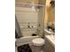 Bathroom with shower/tub combo, vanity, and decor at 28 S Hastings St, Orlando, FL 32835