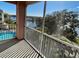 Relaxing screened balcony overlooking a pool and lake at 3250 Corona Village Way # 302, Orlando, FL 32835