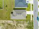 Overhead view of house and yard at 3842 Whitetail Ct, St Cloud, FL 34772