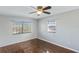 Spacious bedroom with hardwood floors and ceiling fan at 4302 Clubside Dr # 4302, Longwood, FL 32779