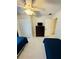 Bedroom with two twin beds, dresser, and ceiling fan at 4563 Yellowgold E Rd # 108, Kissimmee, FL 34746