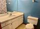 Clean bathroom with shower, toilet and sink at 560 Garden Heights Dr, Winter Garden, FL 34787