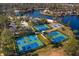 Community features multiple tennis and pickleball courts at 812 Edgeforest Ter, Sanford, FL 32771