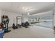 Finished garage with room for a home gym at 11836 Language Way, Orlando, FL 32832