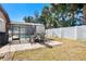 Relaxing patio area with firepit and pool view at 1107 Seafarer Ln, Winter Springs, FL 32708