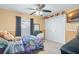 Bedroom with large closet and full bed at 1107 Seafarer Ln, Winter Springs, FL 32708